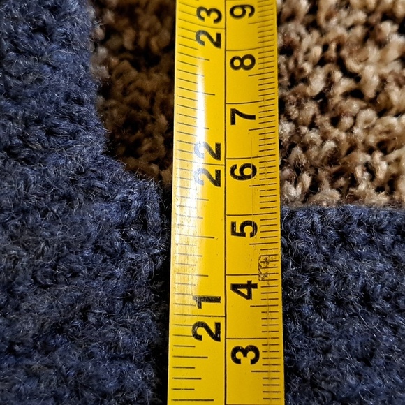Dynamite Ribbed  Knit Pull On Crew Neck Sweater Blue Size Small NEW - Picture 5 of 12